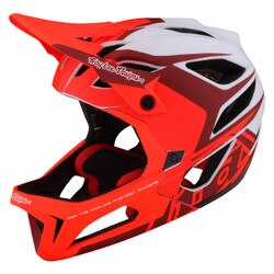 Troy Lee Designs Stage Mips Valance Helmet in Red